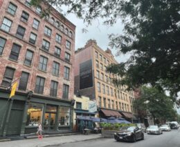 Existing conditions at 459 West Broadway, via nyc.gov